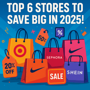 Top 6 Stores to Save Big in 2025-couponztime