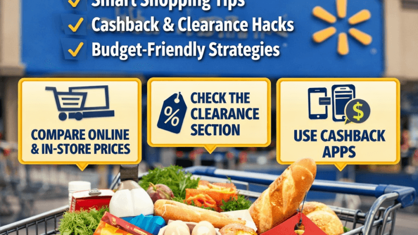 how to save money at Walmart tips and hacks